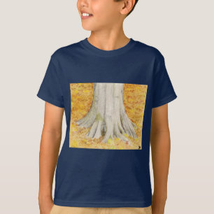 ブナの足 Tシャツ