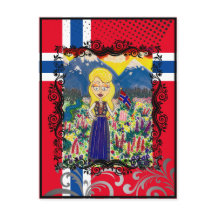 ブナドのノルウェーの少女