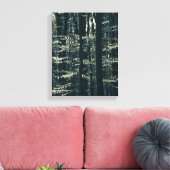 ブナ林の自然写真 キャンバスプリント (インサイチュ (リビング))