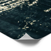 ブナ林の自然写真 ポスター (角)