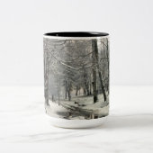 ブナ林、ウィンターバイアンダースアンデルセンロンビー ツートーンマグカップ (中央)