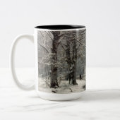 ブナ林、ウィンターバイアンダースアンデルセンロンビー ツートーンマグカップ (左)