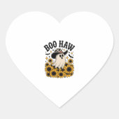 ブハウカウー幽霊ウエスタンハロウィーン ハートシール (正面)