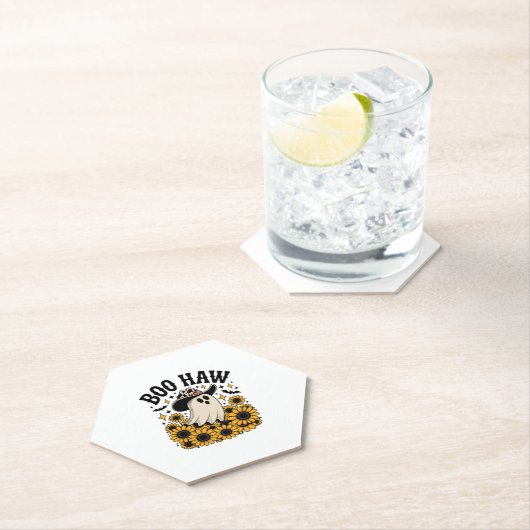 ブハウカウー幽霊ウエスタンハロウィーン ペーパーコースター (インサイチュ)