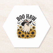 ブハウカウー幽霊ウエスタンハロウィーン ペーパーコースター (正面)