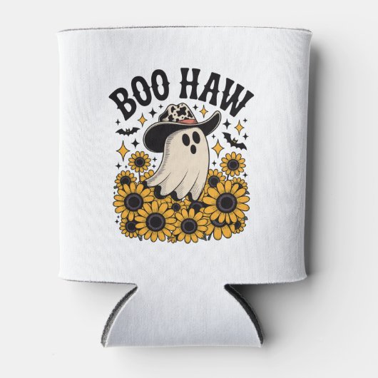 ブハウカウー幽霊ウエスタンハロウィーン 缶クーラー (正面)