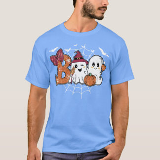 ブハロウィンおもしろいカボチャ幽霊の衣装 Tシャツ