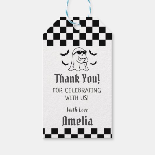 ブハロウィンおもしろい誕生日パーティギフトラベル ギフトタグ (正面)