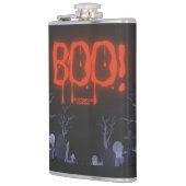 ブハロウィンナイト不気味墓地カボチャ フラスク (左)