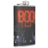 ブハロウィンナイト不気味墓地カボチャ フラスク (右)