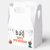 ブハロウィン不気味幽霊カボチャ誕生日デコール フェイバーボックス (オープン)