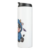 ブハロウィン不気味幽霊牛 タンブラー (回転右)