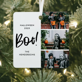 ブハロウィーンツリー3写真 メタルオーナメント