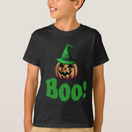 ブハロウィーンハロウィーンのカボチャのちょうちんキッズTシャツ Tシャツ