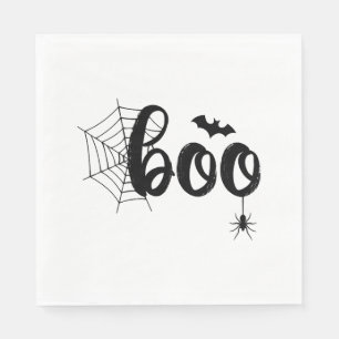 ブハロウィーン幽霊かわいいハロウィンファミリーマッチング スタンダードランチョンナプキン