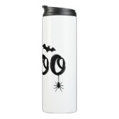 ブハロウィーン幽霊かわいいハロウィンファミリーマッチング タンブラー (回転右)