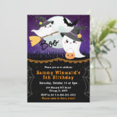 ブハロウィーン幽霊誕生日パーティー 招待状 (スタンド正面)