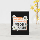 ブハロウィーン幽霊Ms.多発性硬化症S カード (黄色い花)