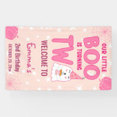 ブハロウィーン2回目の誕生日へようこそ 横断幕 (横)