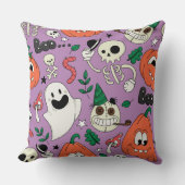 ブハロウィーン クッション (正面)