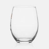 ブハロウィーン ステムなしワイングラス (左)