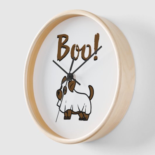 ブハロウィーン 壁時計 (傾斜)