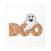 ブハロウィ不気味ーン ノートパッド (正面)