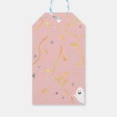 ブバースデーパーティーありがとうメッセージカード ギフトタグ (裏面)