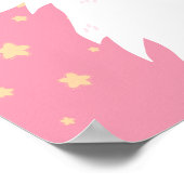 ブパステルハロウィーンデコールピンク子供部屋リル幽霊 ポスター (角)