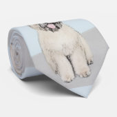 ブビエデフラン絵画ドルズオリジナルドッグアート ネクタイ (ロール)
