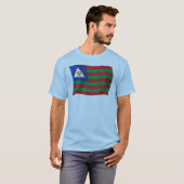 ブビ部族の旗シャツ Tシャツ (正面フル)
