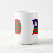 ブビ部族の旗マグカップ コーヒーマグカップ (中央)
