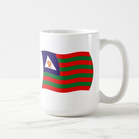 ブビ部族の旗マグカップ コーヒーマグカップ (右)