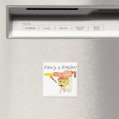 ブファンシールレ予測できなザートカおもしろいートアート マグネット (インサイチュ (食洗機))