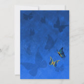 ブファンシーロ王室のー、金ゴールドキンセアニェラ 招待状 (裏面)