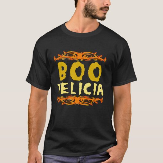 ブフェリシアハロウィーン幽霊Tシャツ Tシャツ (正面)