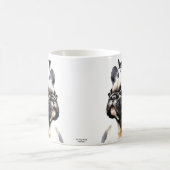 ブフランスのルモダング!!!マグ コーヒーマグカップ (中央)