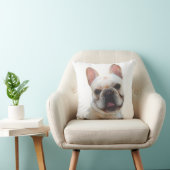 ブフランスのロレッジアメリカンモホ枕 クッション (椅子)