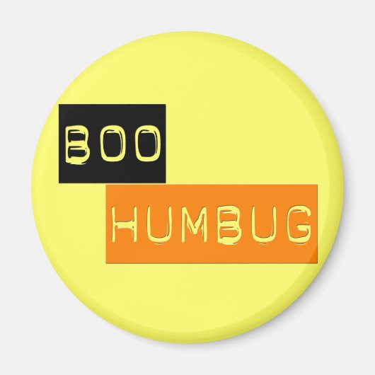 ブフンバグアンチハロウィーン マグネット (正面)