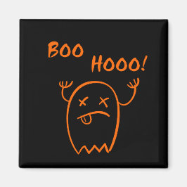 ブフーハロウィーン幽霊ダークモノトーンの マグネット