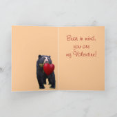 ブブーのバレンタイン シーズンカード (内部)