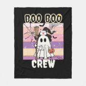 ブブークルーハロウィーン幽霊ナースエッセンシャルTシ フリースブランケット (正面)