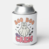 ブブークルー幽霊ドクター救急医療隊員ナースハロウィー 缶クーラー (缶正面)