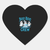 ブブークルー幽霊救急医療隊員ナースハロウィーンエッセン ハートシール (正面)