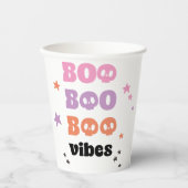 ブブーブビーブハロウィーン名前をカスタムする 紙コップ (正面)