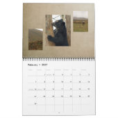 ブブ暦2011年 カレンダー (2月 2027)