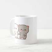 ブブ・ドゥドゥ 手をつなぐ コーヒーマグカップ (正面左)