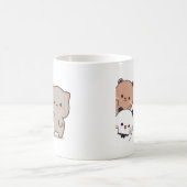 ブブ・ドゥドゥ 手をつなぐ コーヒーマグカップ (中央)