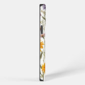 ブホカントリーの野の花モノグラム iPhoneケース (右側面)