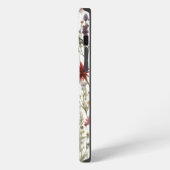ブホカントリーの野の花モノグラム iPhoneケース (左側面)
